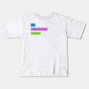 Vibrant words Kids T-Shirt